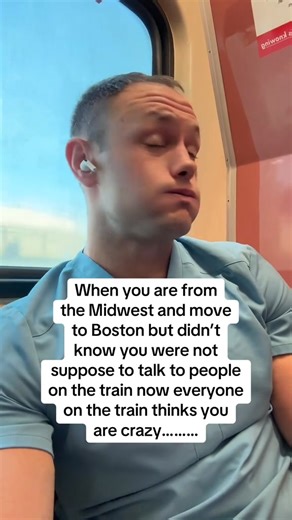 278K views · 1.3K reactions | Who knew you were not suppose to talk on the train?!?!? #midwest #citylife #boston #notalking #massachusetts | Dr. Tommy Martin | Facebook