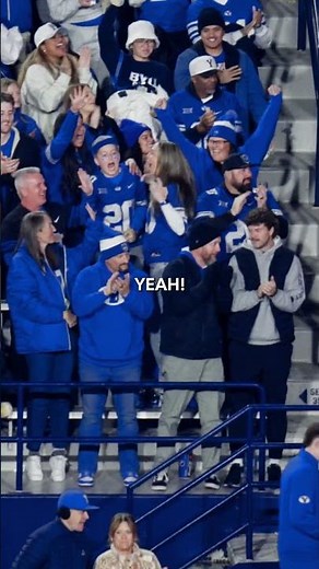 We love our Cougar family 💙 | watch Carsen's mom's Mic'd Up on our channel