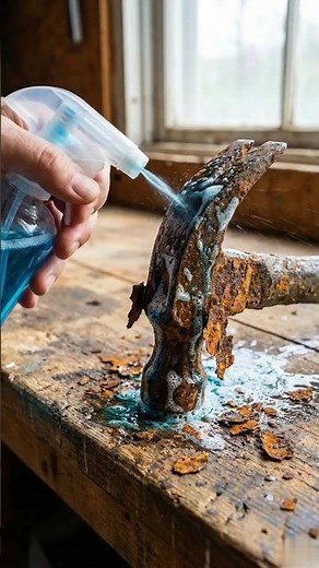 Rusty Hammer Restoration | Deep Rust Removal Process