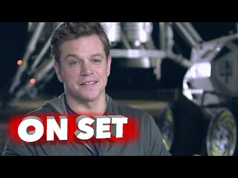 The Martian: Matt Damon "Mark Watney" Behind the Scenes Movie Interview | ScreenSlam