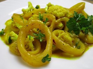Squid Curry (with a twist)