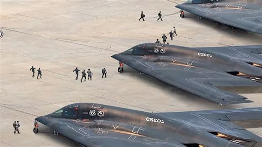 美军B-2全部出动有多强？每架飞机能携带多少弹药？所有B-2出击能在地图上抹除一座小岛？