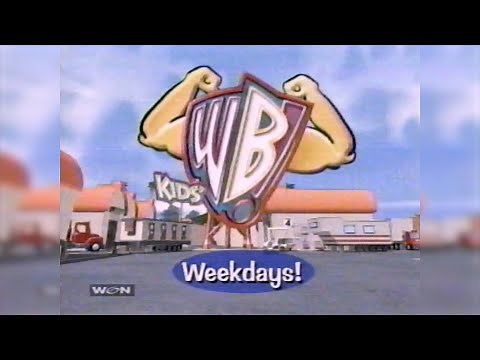 WGN/Kids WB afternoon cartoons commercials 1998