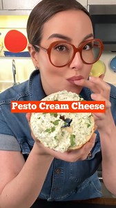 This #pesto #creamcheese made with wilted herbs is going to knock your socks off!! 😋#savethefood ✨Tips✨ 👉Pesto is traditionally made with basil but wilted herbs or greens like spinach and arugula will also work. 👉Though pesto is traditionally made with pine nuts, you can use whatever nuts you have on hand. 👉 This recipe makes about a cup of pesto. Store leftovers in an airtight container for up to a week in the fridge or freeze for up to 3 months. 👉I prefer to make a thick pesto. But you ar