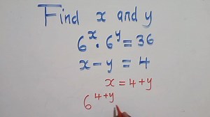 242K views · 6.5K reactions | Exponential/simultaneous equations | Jacob Sichamba Online Math | Facebook