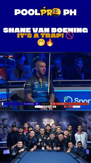 TRAPPED! 🚫 Shane Van Boening Lays the Trap for Jayson Shaw & Cleans Up 💥 #PoolProPH #foul #Billiards | PoolPro PH