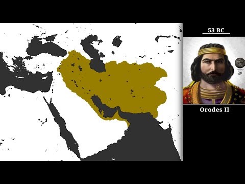The Parthian Empire history on the map every year