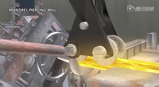 3分钟了解热轧无缝钢管生产全过程！