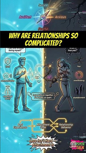 Why Are Relationships So Complicated? 💔 | Psychology Explained #shorts