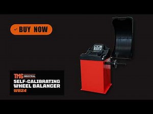 TMG Industrial Self-Calibrating Wheel Balancer for 10"-24" Rims, TMG-WB24
