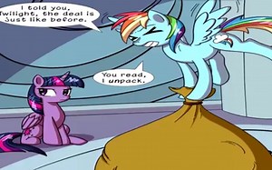 MLP comic 云宝的收藏
