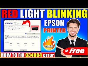 error 03404 Epson l3210 | How to fix error code 034004 Epson l3210
