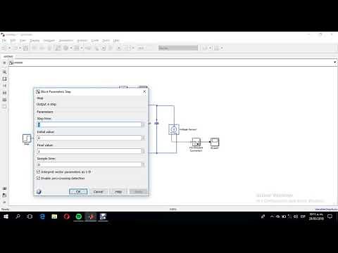 Simulación de circuito RC con simulink