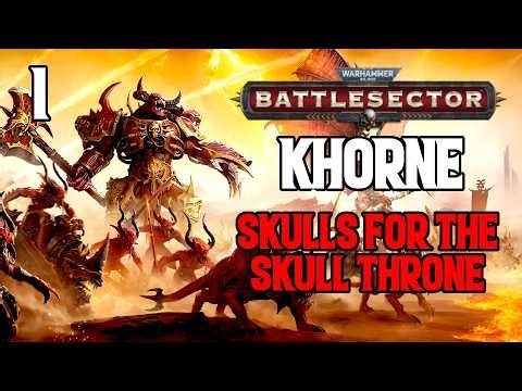 Necron Oil for the Blood God! - Daemons of Khorne #1 - Battlesector - Crusade