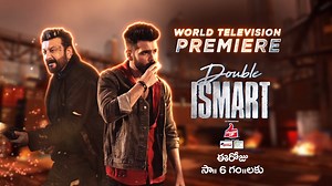 23K views · 80 reactions | Double the Action, Double the Thrill! Dive into Double Ismart today ✨朗 Watch #DoubleIsmart Today at 6 PM on #ZeeTelugu #WorldTelevisionPremiere #DoubleIsmartOnZeeTelugu | Zee Telugu | Facebook