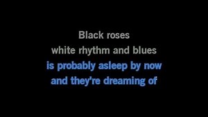 Karaoke White Rhythm and Blues - Linda Ronstadt - CDG, MP4, KFN - Karaoke Version