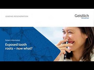 Soft tissue regeneration, exposed tooth roots - now what? (Patient information)