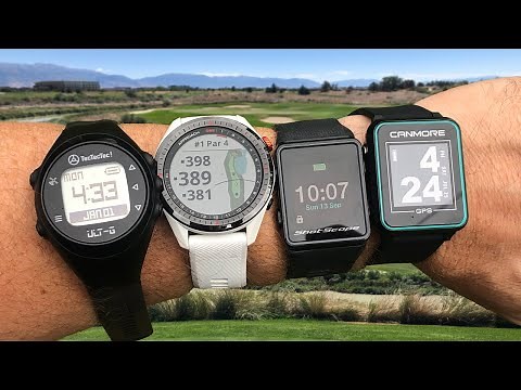 BEST GOLF WATCH 2020 - Garmin S62 vs Shot Scope V3 & TecTecTec ULT-G vs Canmore