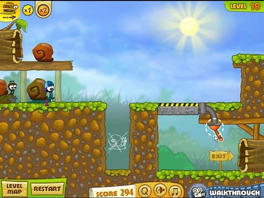 Snail Bob 2 Walkthrough - Levels 14-25
