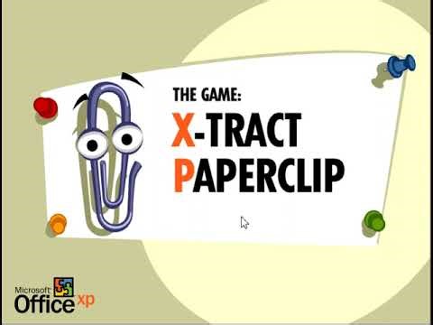 Playing XTract Paperclip: Microsoft's Clippy Game