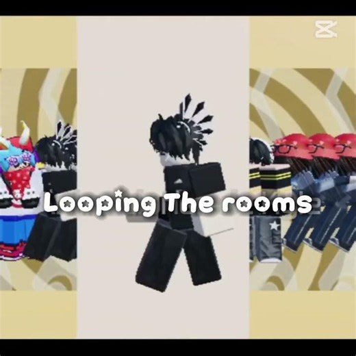 Looping The Rooms🫡 #edit #roblox #vocaloid