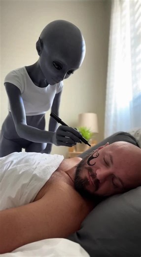 Art #alien #sora #fyp #love #funny