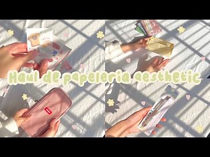 ♡ haul de papelería aesthetic ♡ (ft. Stationary Pal)