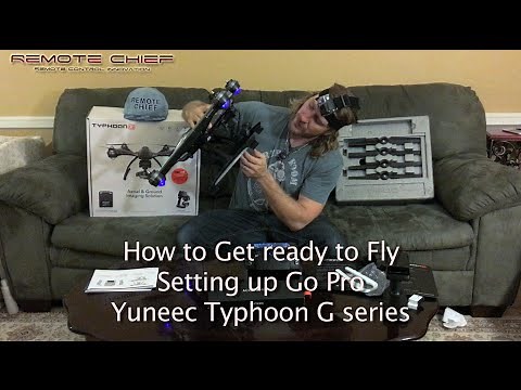 Yuneec Q500 Typhoon G Series - Complete Set up Guide - GET READY TO FLY