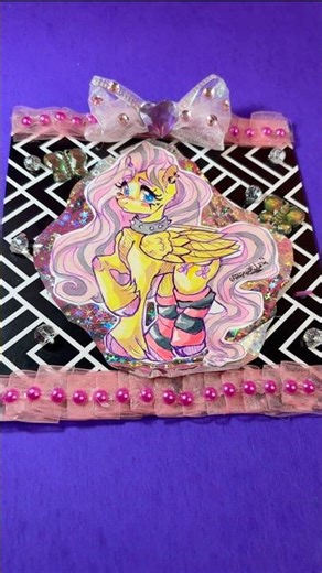 Pls wait until the end🩷🖤 #mylittlepony #mlp #drawwithme #drawingtutorial #drawing #art