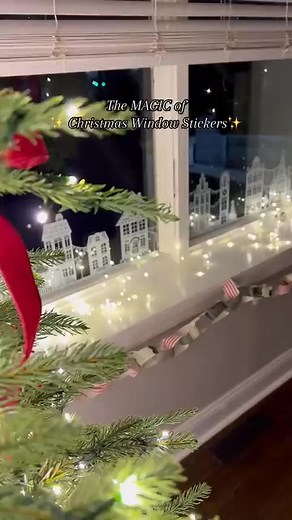 These Christmas window decals create a magical winter village that twinkles with holiday cheerReusable, mess-free, and absolutely stunning—your windows will never look better! Get it https://www.clarityous.com/products/christmas-village-stickers | Clarityous | Facebook