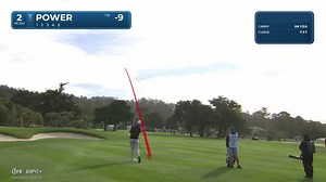 Seamus Power escapes bunker to set up birdie at AT\u0026T Pebble Beach