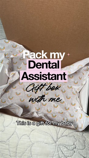 My dental assistant in training first set of team scrubs 🦷🧚🏽‍♀️✨ Happy Dental Assistant Recognition Week!! DAs do SO much for us and the team wouldn’t be complete without you. I hope you feel appreciated every day 🙏 #dentalassistanttraining #dentalassistantappreciationweek #dentalassistantlife