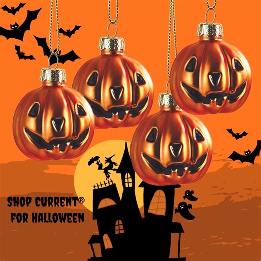 🎃🍁 Pumpkin spice & spooky nights—Halloween is brewing. Celebrate the season with fang-tastic décor! 🦇🦇🍂 #Halloween #halloweendecor #PumpkinSpiceSeason #PumpkinSeason #Halloweenornaments #CurrentCatalog 👉 http://bit.ly/4olDmRt | Current Catalog