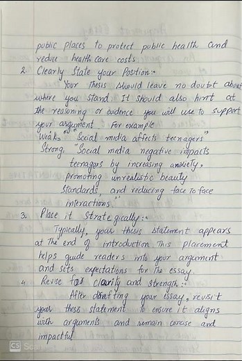 Who to write an Argument Essay