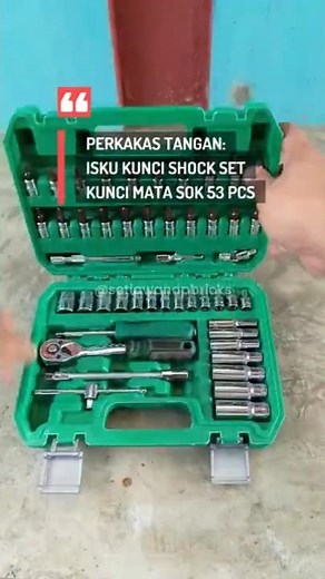 ISKU Socket Wrench 53 PCS — A Mechanic's Must-Have Tool!