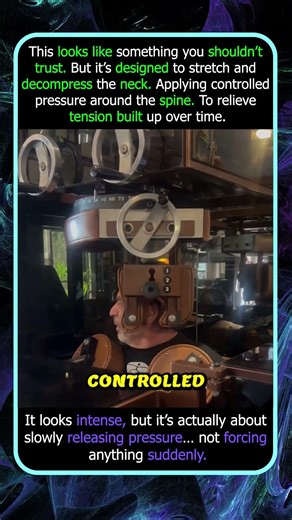 This Neck Machine Looks Terrifying But It Helps