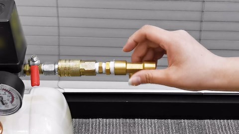 GASHER Brass Long Nipple, 3/8 NPT brass nipple, 2" Length Brass Pipe Fitting(5Pcs)