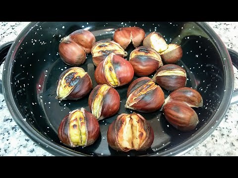 HOW TO ROAST CHESTNUTS AT HOME EASILY //BEATRIZ- KITCHEN.