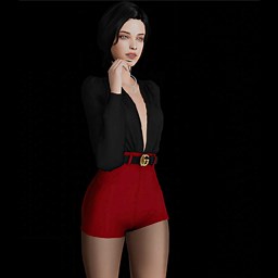 Female walking animation