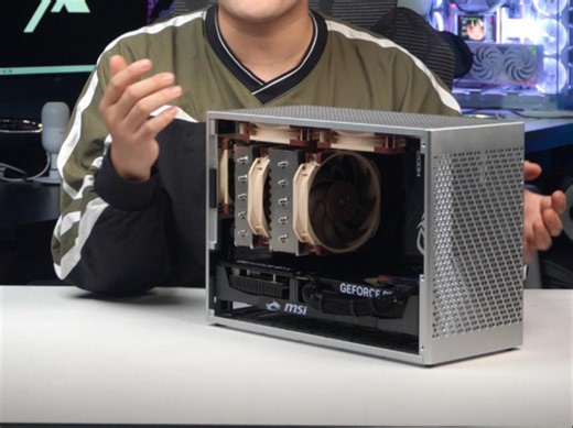外观，性能，颜值拉满的ncase m2 ！ 精致itx装机选它准没错！