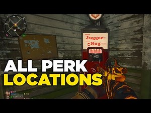 All Perk Locations TERMINUS BO6 ZOMBIES