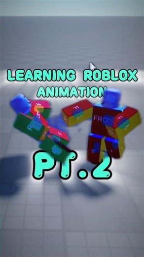 Learning Roblox Animations Pt.2 #roblox #animation #robloxanimation