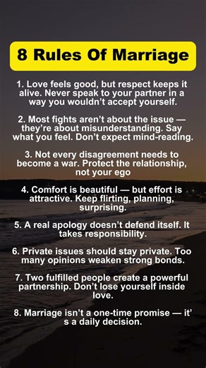 8 Golden Rules of Marriage Every Couple Should Know