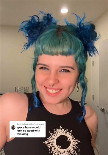 Quick Space Buns Tutorial in Under a Minute