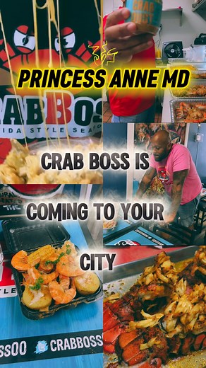 PRINCESS ANNE MD THE CRAB BOSS IS PULLING UP THIS FRIDAY 11/14/25)! 🦀🔥 🚨 PRE-ORDER ONLY! 🚨 Once we sell out, that’s it! To lock in your platter, go to www.CrabBoss.com → tap the PULL UP TAB, choose PRINCESS ANNE MD and place your order before it’s gone! These SUPER BIG CRABS don’t wait for nobody 😤💨 Early ordering is a MUST — don’t get left behind when everybody else is eating good! #virgina #Maryland #CT #NY #DE #NJ #PA #NC #SeafoodLovers #BigCrabs #PullUp #SeafoodVibes #CrabBossPullUp #S