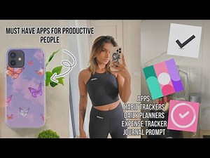 5 MUST HAVE apps for productive people || every THAT GIRL has these apps