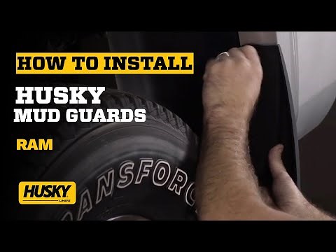 Husky Liners® Mud Flap, Ram w/flares Installation Video