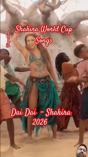 Shakira World Cup Songs | Bamboo 2006 | Waka Waka 2010 | La La La 2014 | Dai Dai 2026 #flinpereira