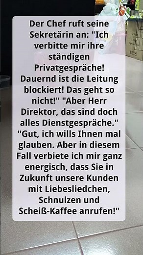 Chef vs. Sekretärin!
