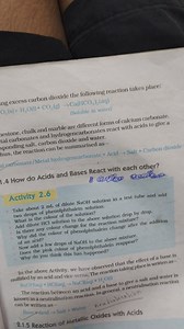 How do Acids and Bases React with each other?Activity 2.6Tak... | Filo